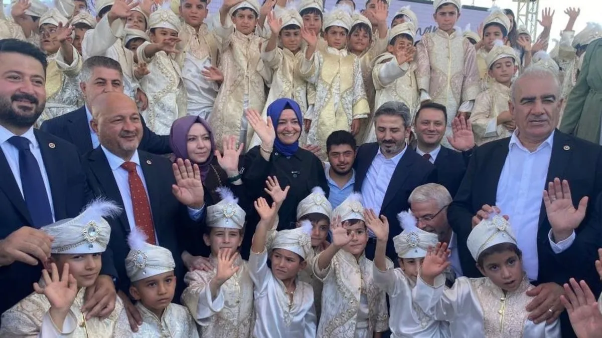 AK Parti’den sünnet şöleni: İlki Adıyaman’da gerçekleşti!