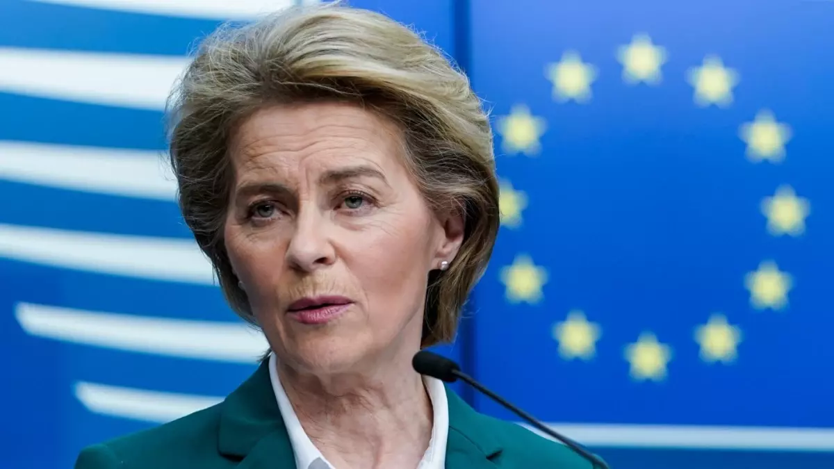 AB Komisyonu Başkanı Von der Leyen’den Suriye Açıklaması