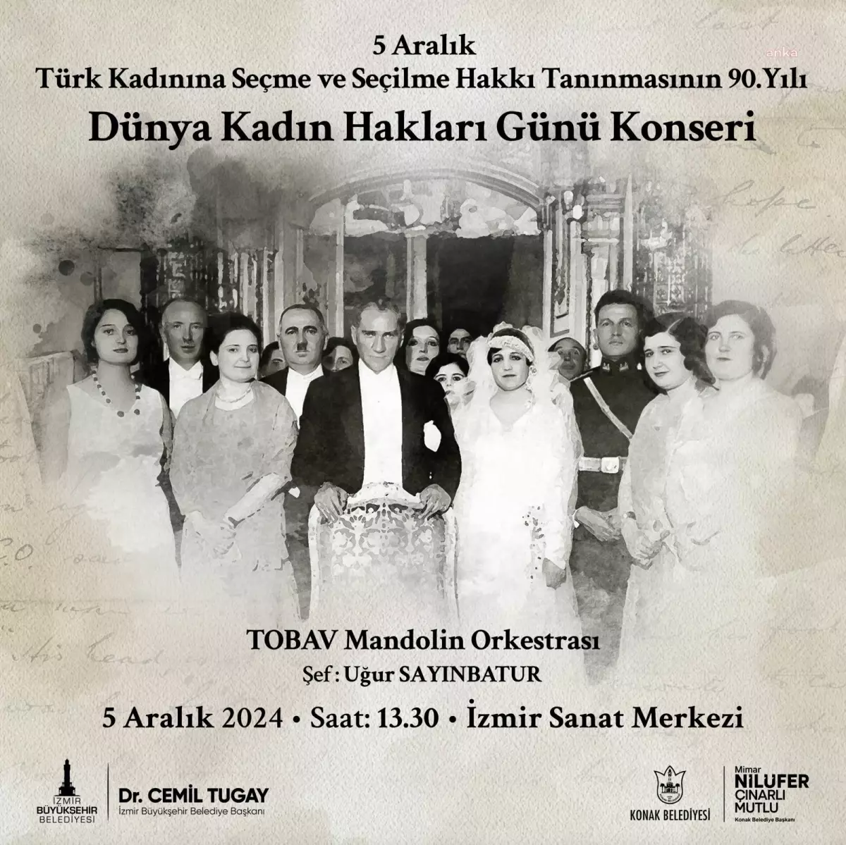 İzmir’de Kadın Hakları İçin Özel Konser