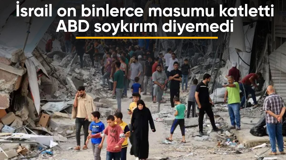 ABD, Gazze’de soykırım olduğunu kabul etmedi