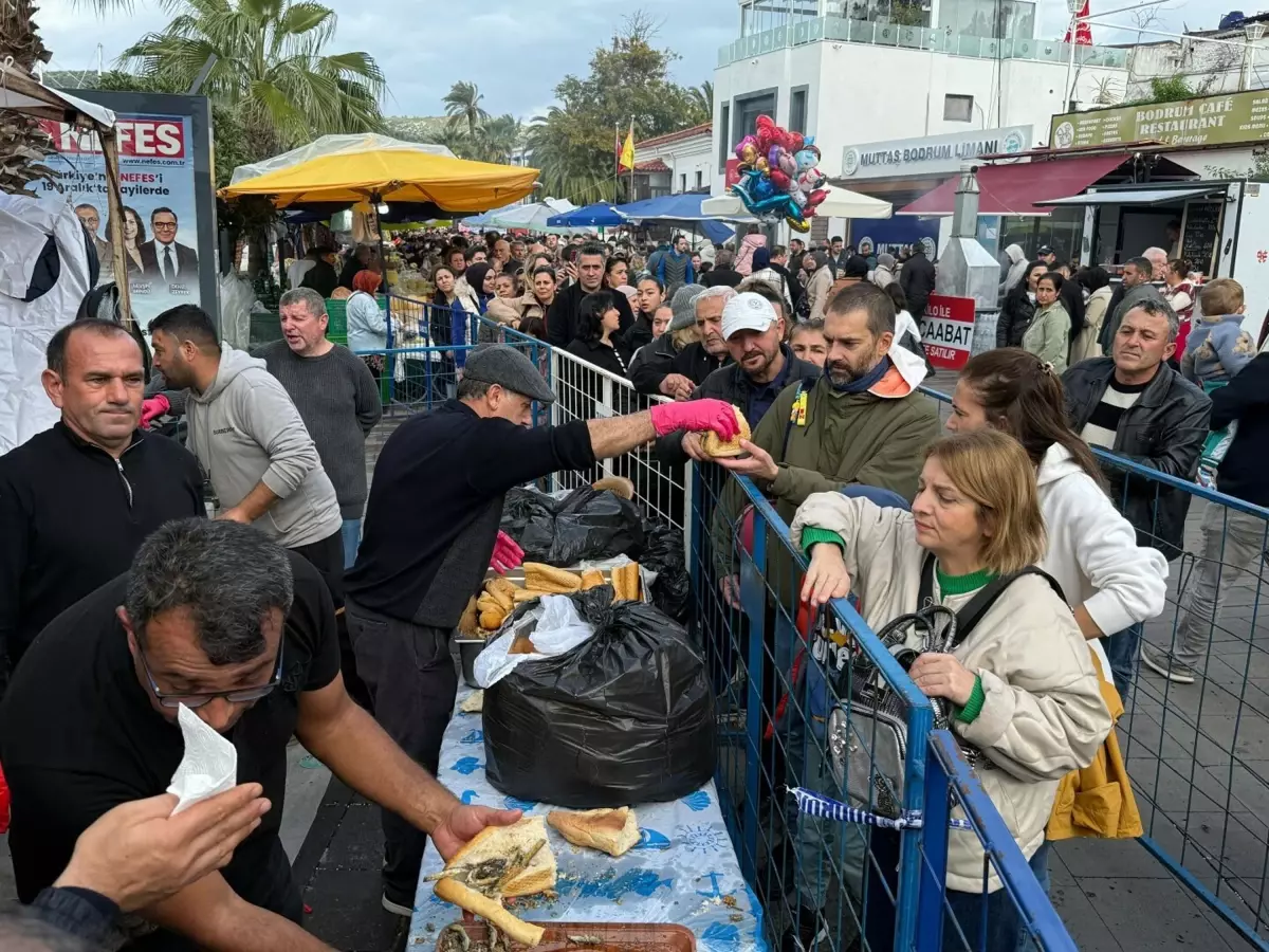 Bodrum’da 9. Hamsi Festivali Coşkuyla Kutlandı